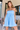Abigail Blue Eyelet Strapless Dress